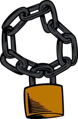 lock and chain