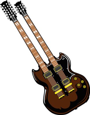 double neck guitar